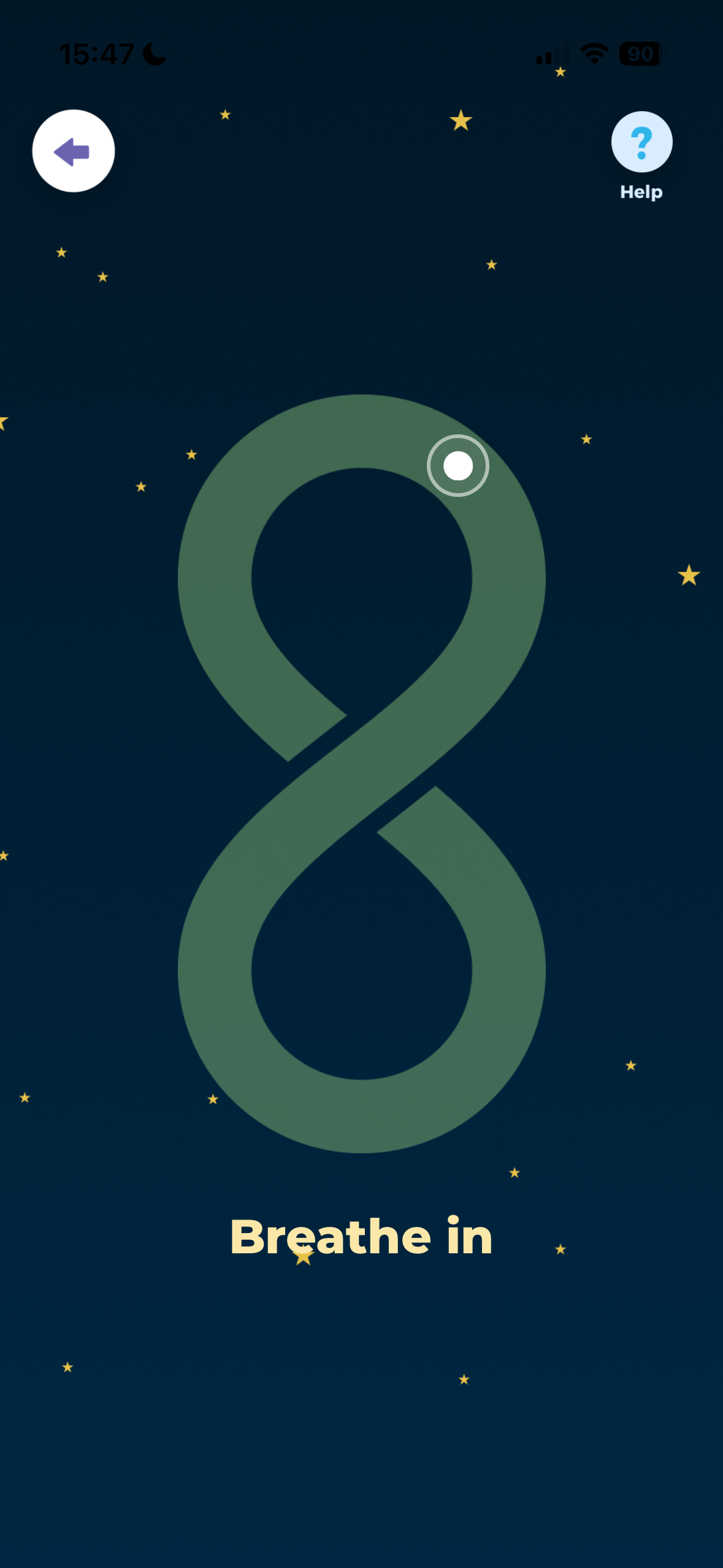 Figure 8 Breathing - breathe in