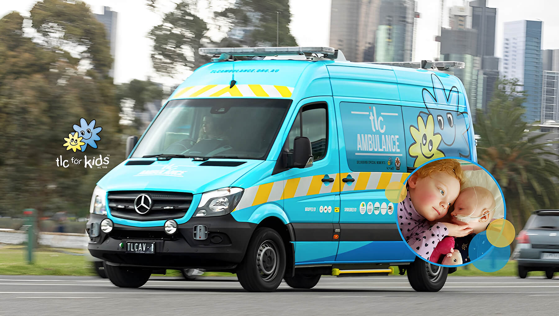3AW community unites to raise funds for the TLC Ambulance, Mitch!