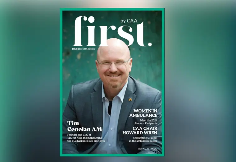 Tim Conolan AM Featured in FIRST Magazine by CAA: A Journey of Impact and Compassion